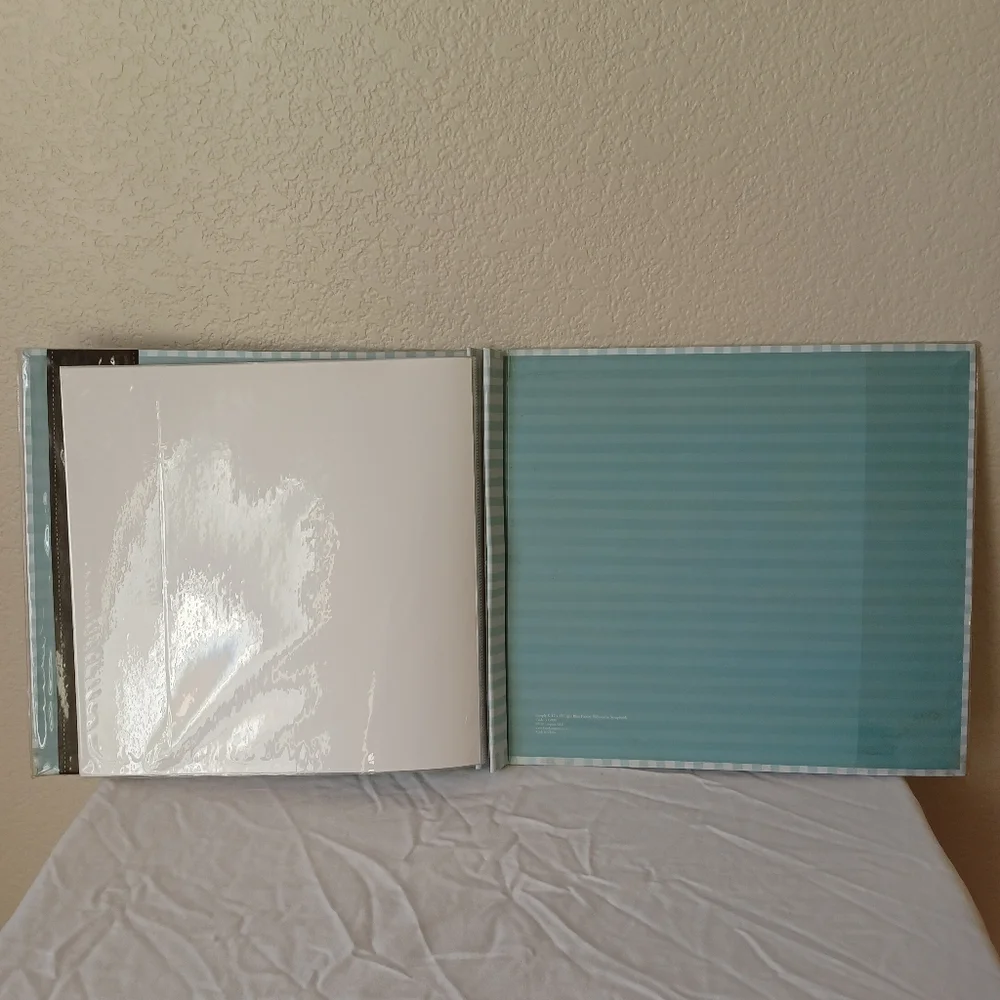 New K & Company 12x12 Scrapbook Bundle - Stickers, Tape, Paper, Page Protectors